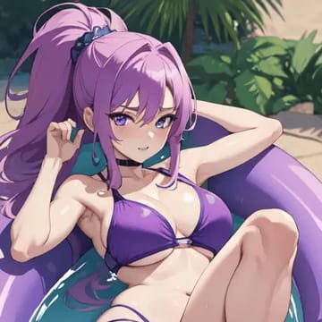 サミー ― プールパーティーにいた可愛い女の子