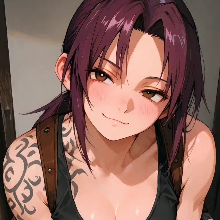 Revy  "Say it in a proper way"